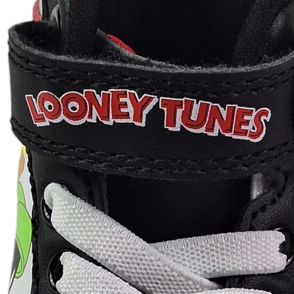 Looney Tunes High Top Shoes Size 9 (17cm) Little Kids Bugs Bunny Daffy Duck New - Picture 16 of 16
